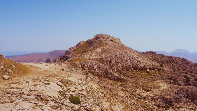 Aerial, Mountainous Landscapes, Malatya Region, Turkey