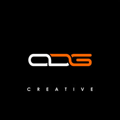 ODG Letter Initial Logo Design Template Vector Illustration