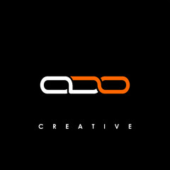 ODO Letter Initial Logo Design Template Vector Illustration