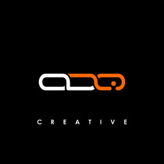 ODQ Letter Initial Logo Design Template Vector Illustration