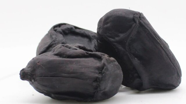 Singhade on white background with selective focus