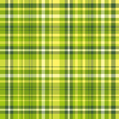 Seamless pattern in positive bright yellow and green colors for plaid, fabric, textile, clothes, tablecloth and other things. Vector image.