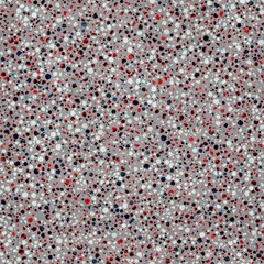 Seamless modern abstract terrazzo pattern swatch. High quality illustration. Random trendy confetti design for textile print or interior design or floor. Colorful micro speckle tile mosaic material.