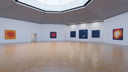 Art Museum Gallery Interior 15