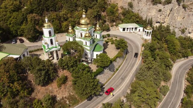 Church of the Holy Archangel Michael in Oreanda, Crimea.