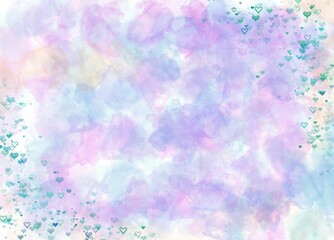abstract watercolor background with watercolor splashes
