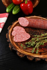salami and spices