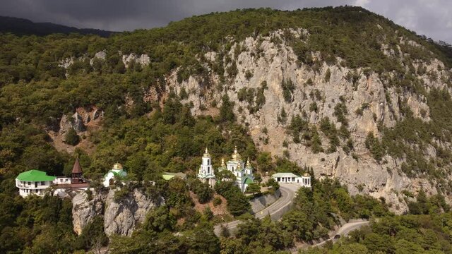 Church of the Holy Archangel Michael in Oreanda, Crimea.