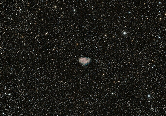The Crab Nebula (catalogue designations M1, NGC 1952, Taurus A) is a supernova remnant and pulsar...