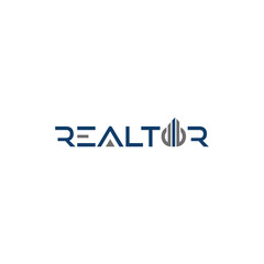 Realtor Logo Wordmark design template