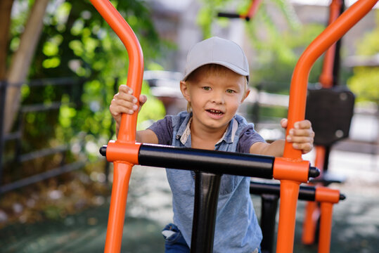 boy on the playground