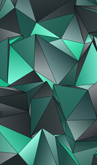 Abstract Low-Poly background. triangulated texture. Design 3d. Polygonal geometrical pattern. Triangular modern style