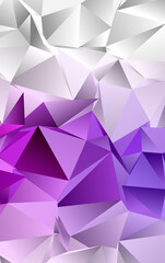 Obraz premium Abstract Low-Poly background. triangulated texture. Design 3d. Polygonal geometrical pattern. Triangular modern style