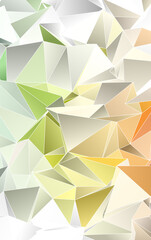 Obraz premium 3d Triangles, abstract background. Design wallpaper.