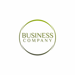 circle line logo vector, business logos