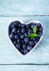 blueberry isolated on white background