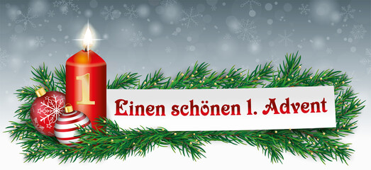 Einen schönen Ersten Advent