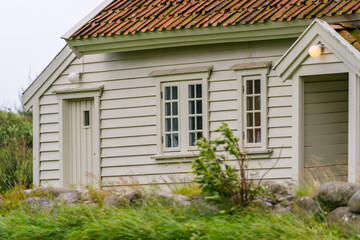 Fototapeta na wymiar The old priest house, Hå gamle prestegard, in Rogaland