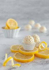 Brigadeiro Gourmet de Limão Siciliano