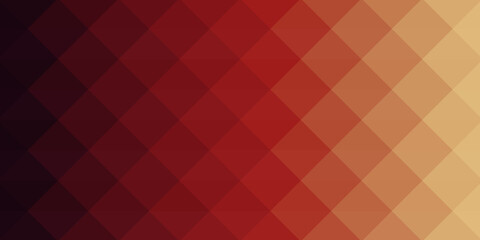 Abstract burgundy low-polygons generative background, illustration. Triangular pixelation.