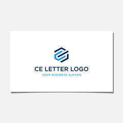 CE OR CE LOGO DESIGN VECTOR