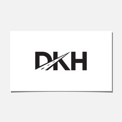 DKH ROAD LOGO DESIGN VECTOR