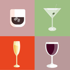 coctails menu restaurant bar party 