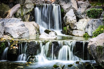 Waterfall  in long exposure