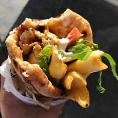 Greek Gyro Chicken Wrap Dinner