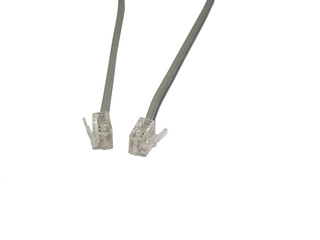 Computer wires. Technique for the Internet. Wired connection.