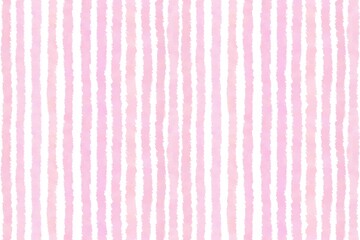Delicate seamless pattern of watercolor pink stripes, Valentine's Day background