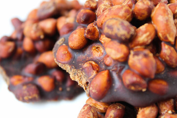 Gula kacang, is a traditional snack from Indonesia, made from roasted peanuts and brown sugar. Also...