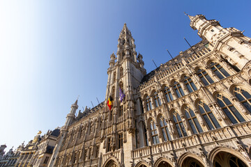 Das Rathaus in der Hauptstadt von Belgien Brüssel