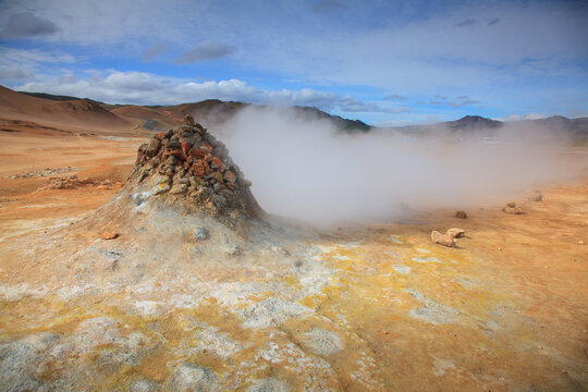 Islandia fumarole