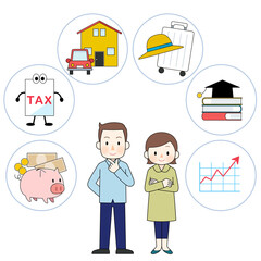 夫婦とお金の使い道