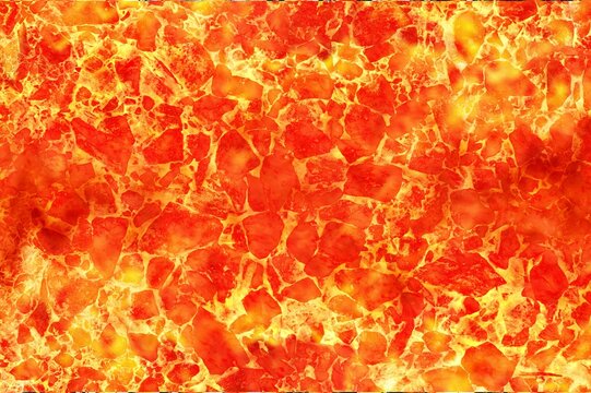red hot lava pattern background