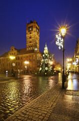 Fototapeta na wymiar Market Square in Torun. Poland