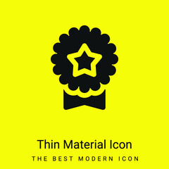 Best Seller minimal bright yellow material icon