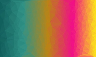 vibrant abstract multicolored background with poly pattern