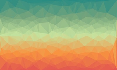vibrant minimal multicolored polygonal background