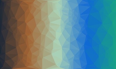 vibrant minimal multicolored polygonal background