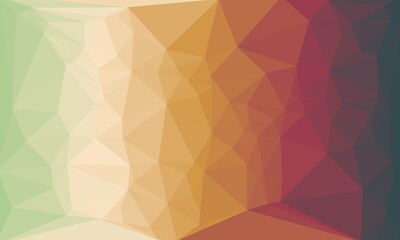 Fototapeta premium vibrant creative prismatic background with polygonal pattern