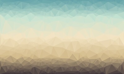 vibrant colorful geometric background with mosaic design