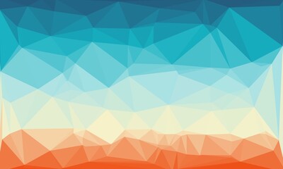 vibrant abstract geometric background with poly pattern