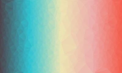 vibrant abstract multicolored background with poly pattern