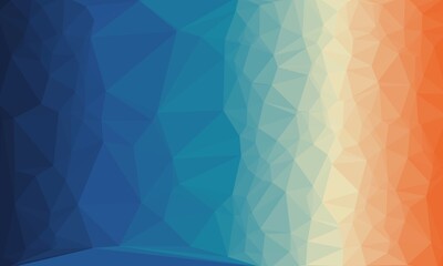 vibrant abstract colorful polygonal background