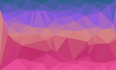 vibrant prismatic background with creative polygonal pattern