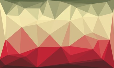 vibrant colorful geometric background with mosaic design