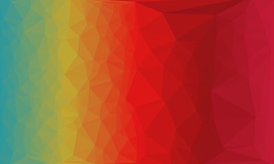 vibrant abstract geometric background with poly pattern