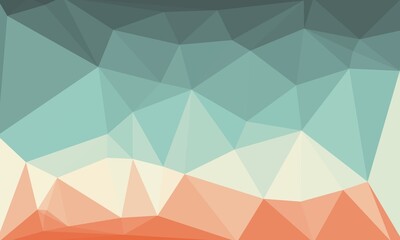 vibrant minimal multicolored polygonal background